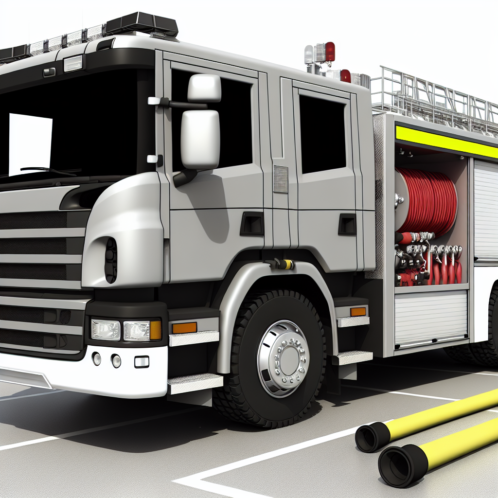 Illustration of a Pumper Fire Truck