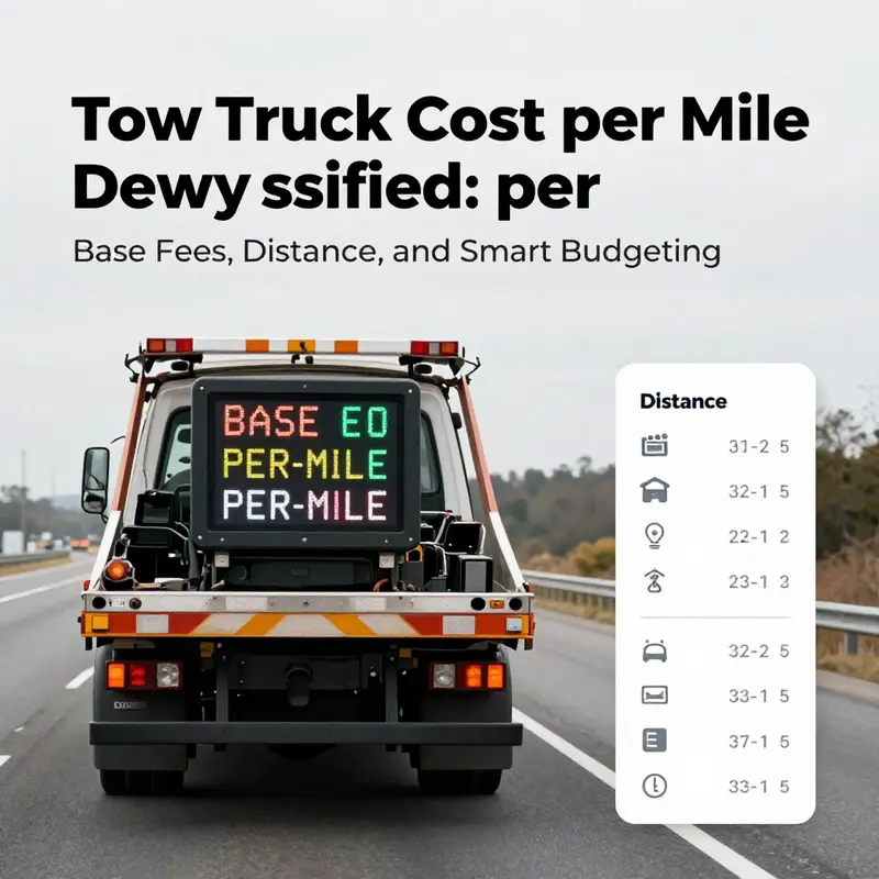 Economic drivers: base fees and per-mile rates along with distance highlighted.
