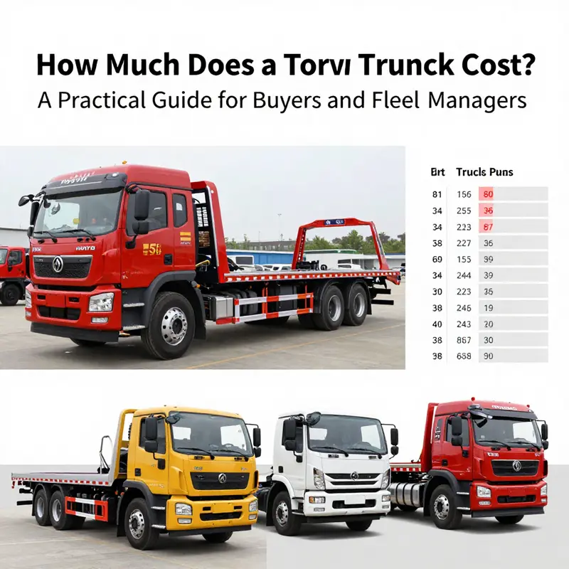 Showroom lineup illustrating price ranges across heavy-duty, medium, standard, and prime movers.