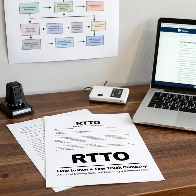 Startup costs, capitalization, and the initial setup phase for a tow truck company.