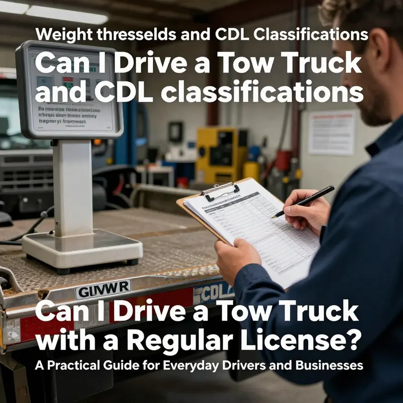 _Illustrates basic tow vehicle types and the legal distinctions that apply to regular licenses._