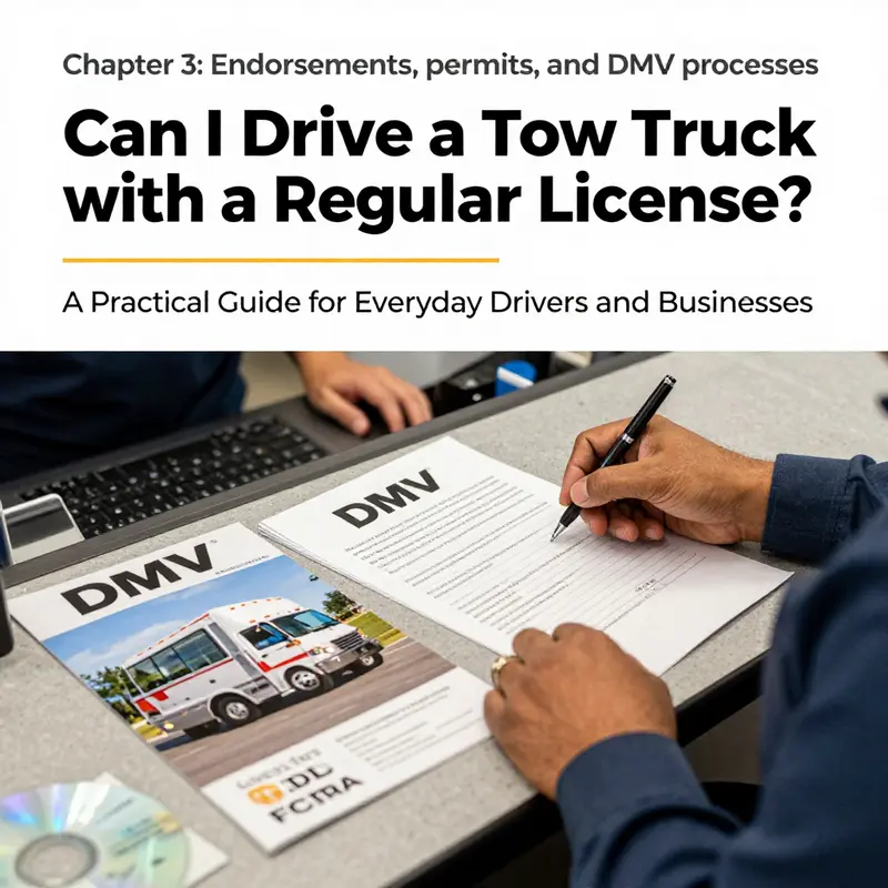 _Illustrates basic tow vehicle types and the legal distinctions that apply to regular licenses._