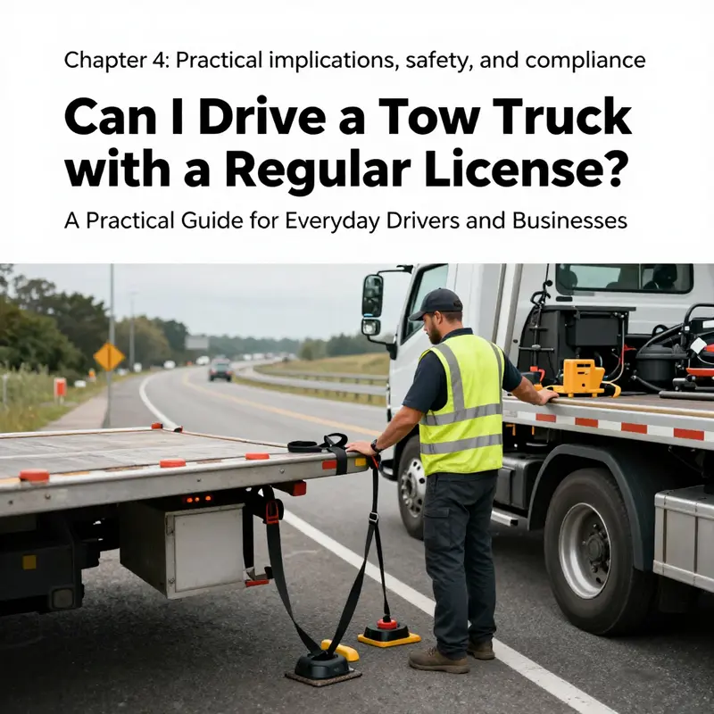 _Illustrates basic tow vehicle types and the legal distinctions that apply to regular licenses._