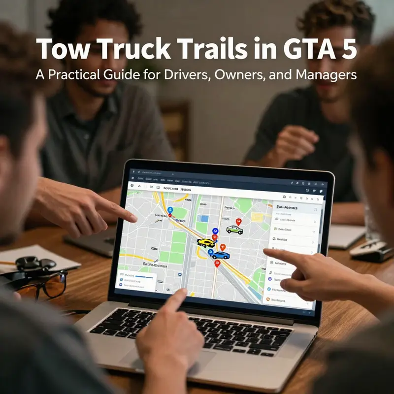 Classic Tow Truck at Paleto Bay’s Custom Workshop entrance.