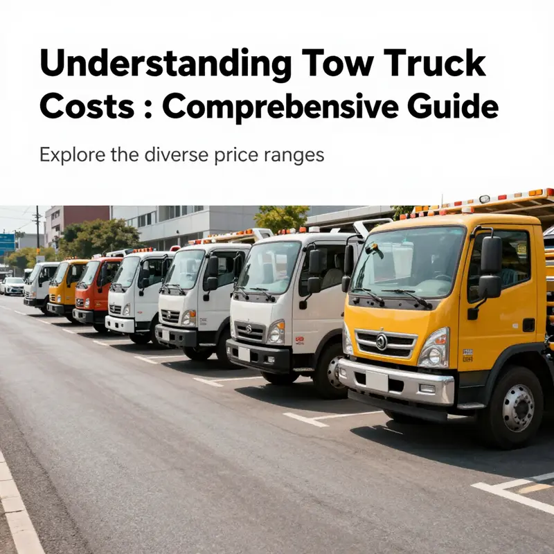 A diverse array of tow trucks depicted in different settings, illustrating their functionalities and applications.