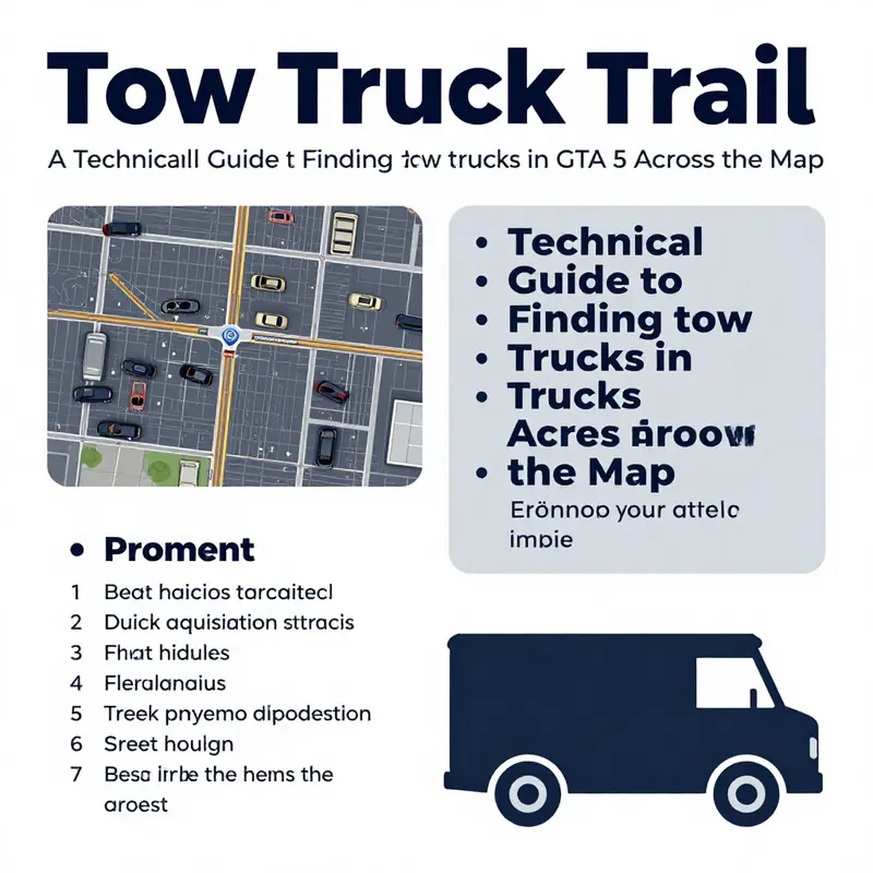 Classic Tow Truck parked outside Custom Works in Paleto Bay, a reliable guaranteed spawn point.