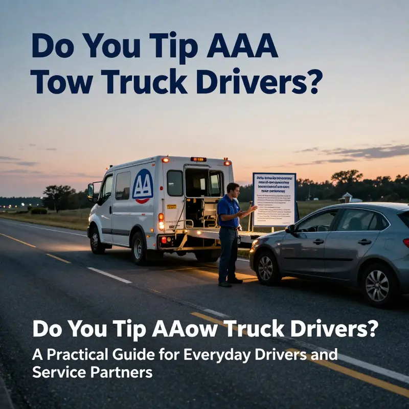 Historical and policy context showing how roadside assistance standards shape tipping expectations for AAA tow drivers.