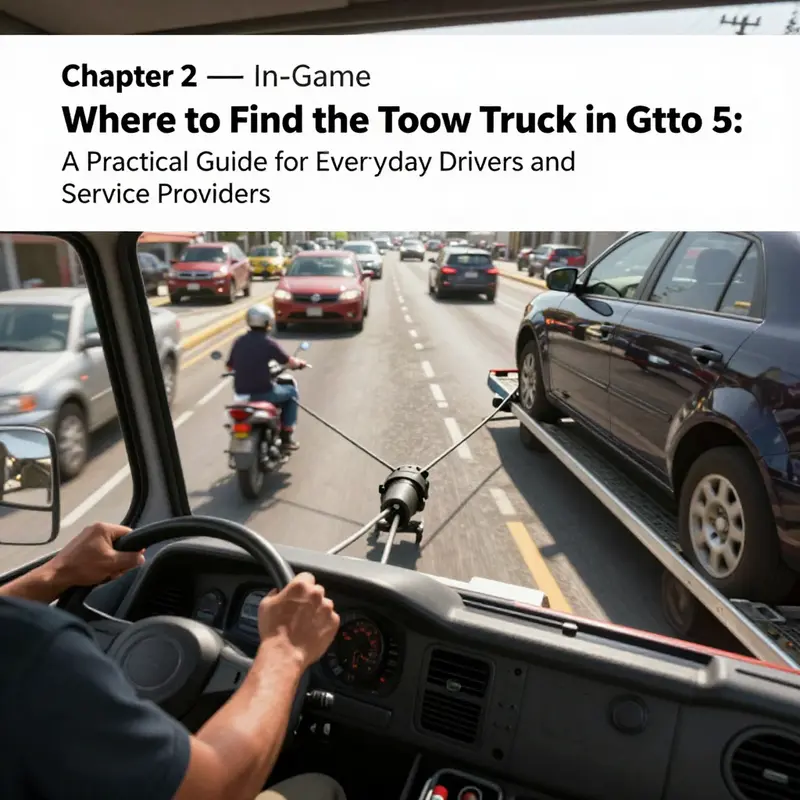 Tow trucks clustered at the Scrapyard, the primary GTA 5 spawn hub for towing vehicles.