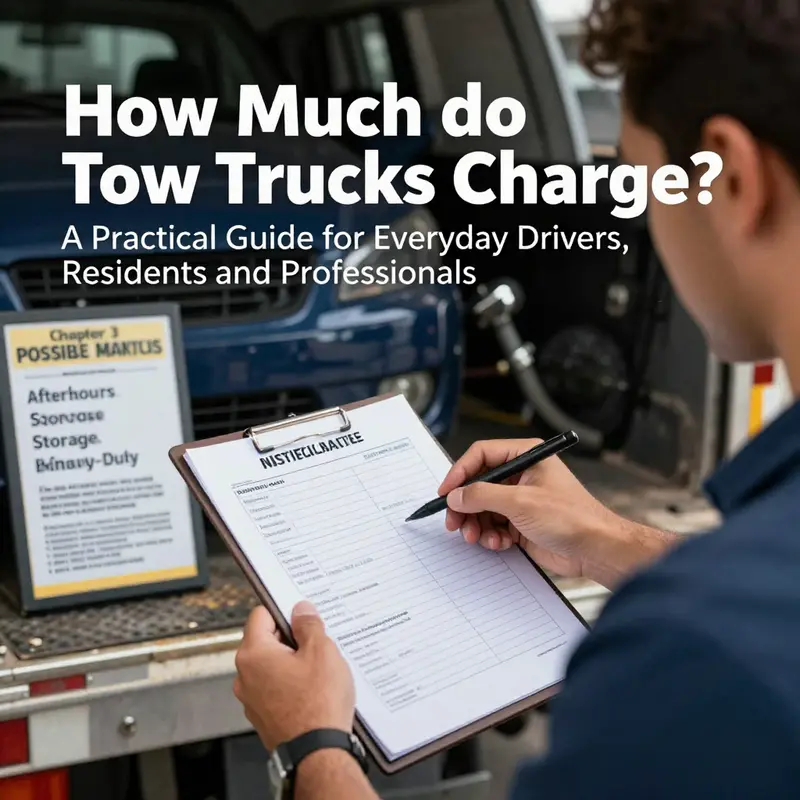 Overview of base service fee and per-mile rate as the foundation of tow pricing.