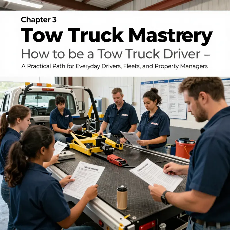 Foundational eligibility: age and licensing basics for starting a tow truck career.