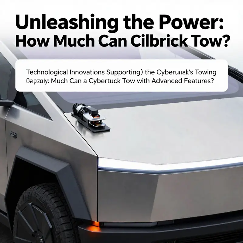 The Tesla Cybertruck demonstrating its impressive towing capabilities on a scenic mountain road.