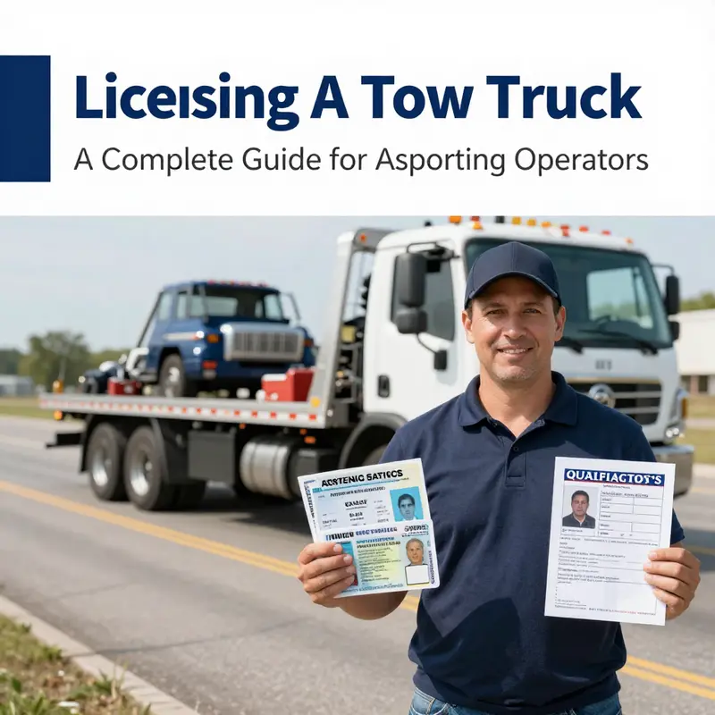 Submitting documents for a road transport operation permit at the local transportation authority.