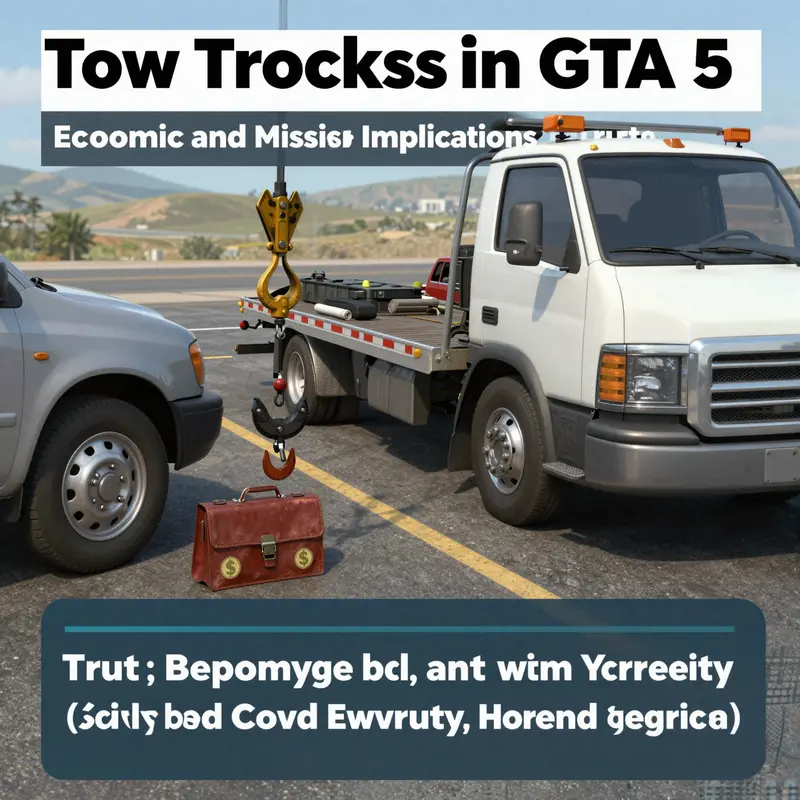 Classic Tow Truck at Paleto Bay’s fixed spot outside Custom Works.