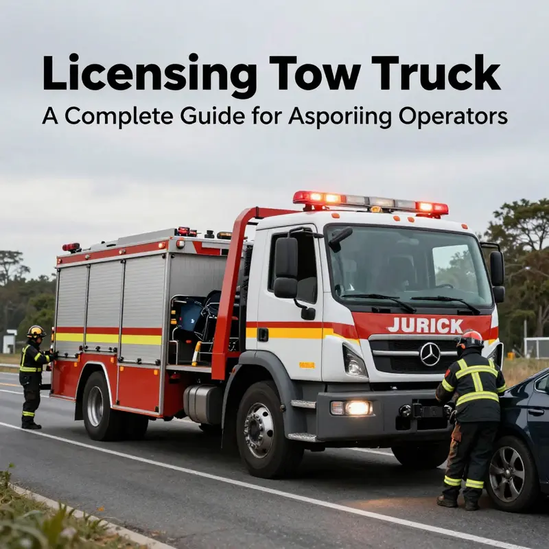 Submitting documents for a road transport operation permit at the local transportation authority.