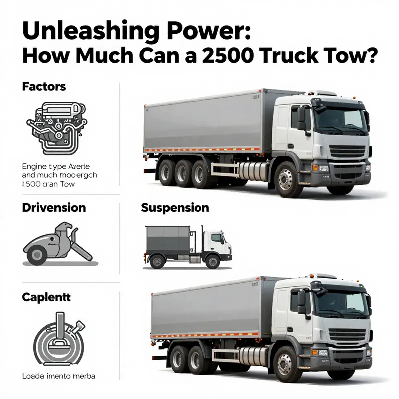 Discover the specifications that define the towing capacities of 2500 trucks.