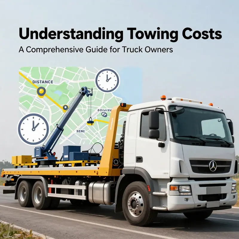 Visualizing the cost breakdown of towing various truck sizes.