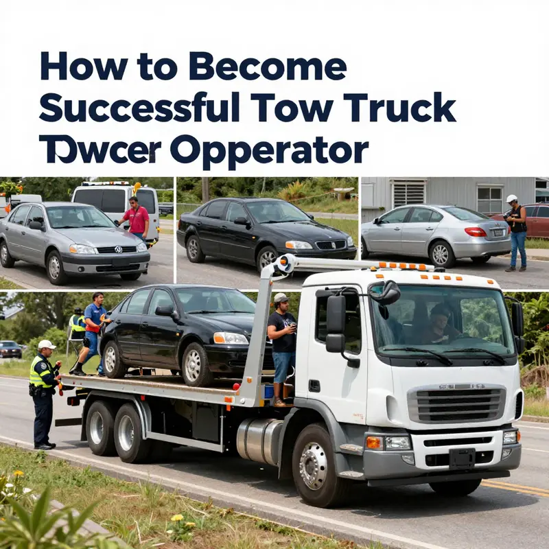 Understanding the foundational requirements is crucial for aspiring tow truck owner operators.