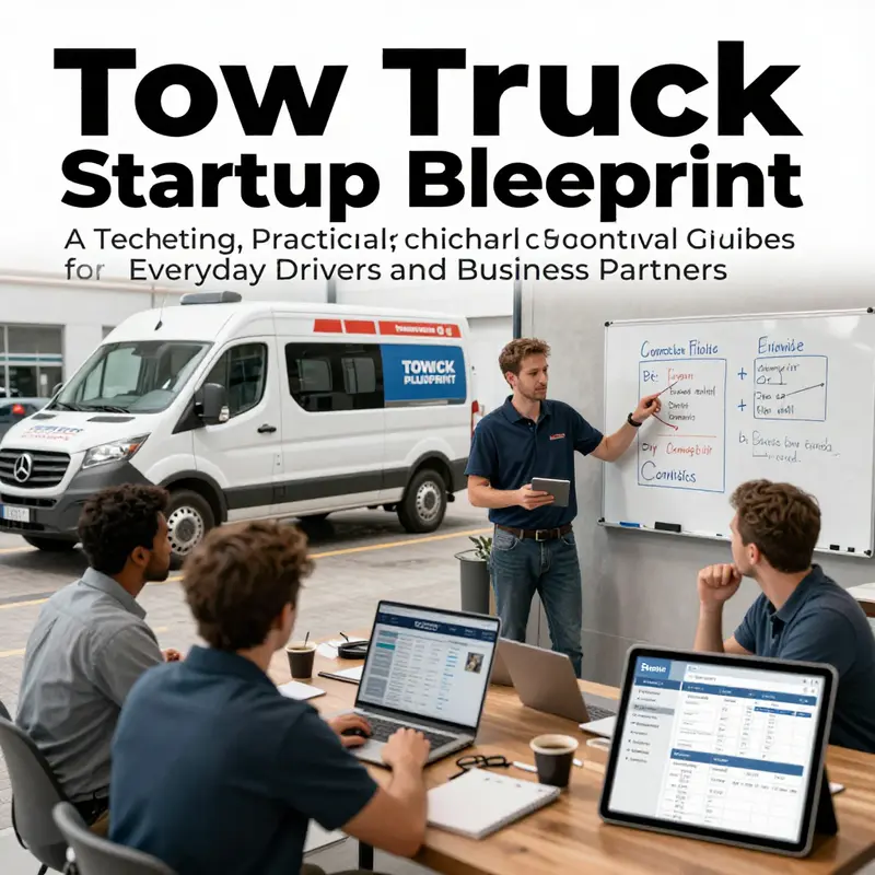 Regulatory prerequisites for launching a tow truck business, including permits, insurance, and operator checks.