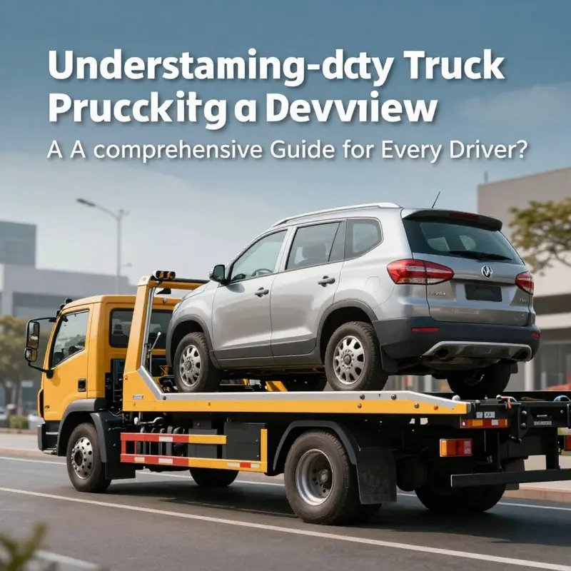 A light-duty towing truck recovering a sedan, illustrating its essential role in standard vehicle recovery.