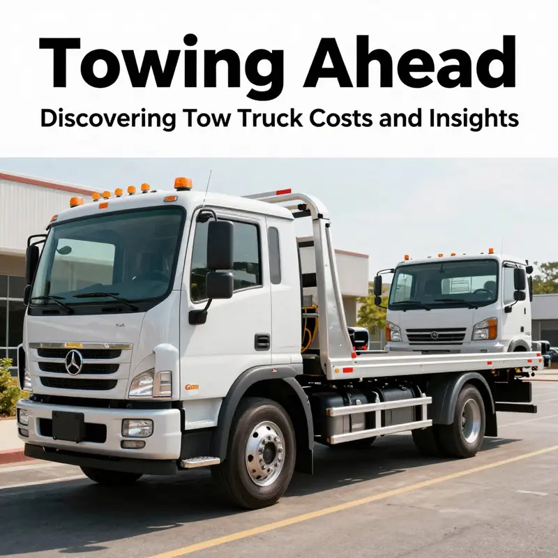 Explore various tow truck models available in the market that reflect the diverse pricing options.
