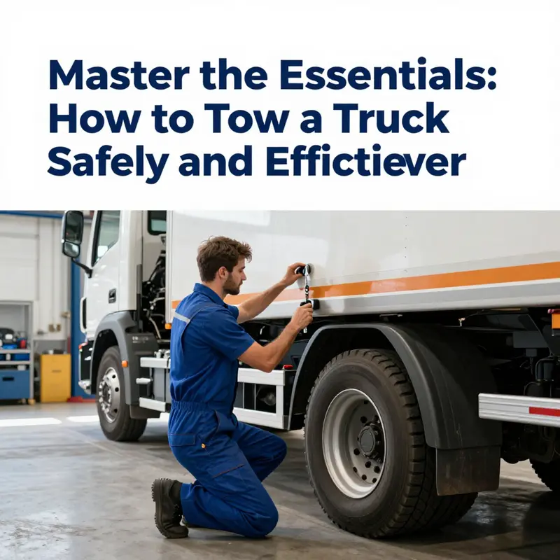 Understanding the importance of thorough vehicle inspections before towing.