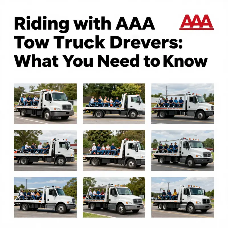 A tow truck driver discussing towing procedures with a stranded motorist.