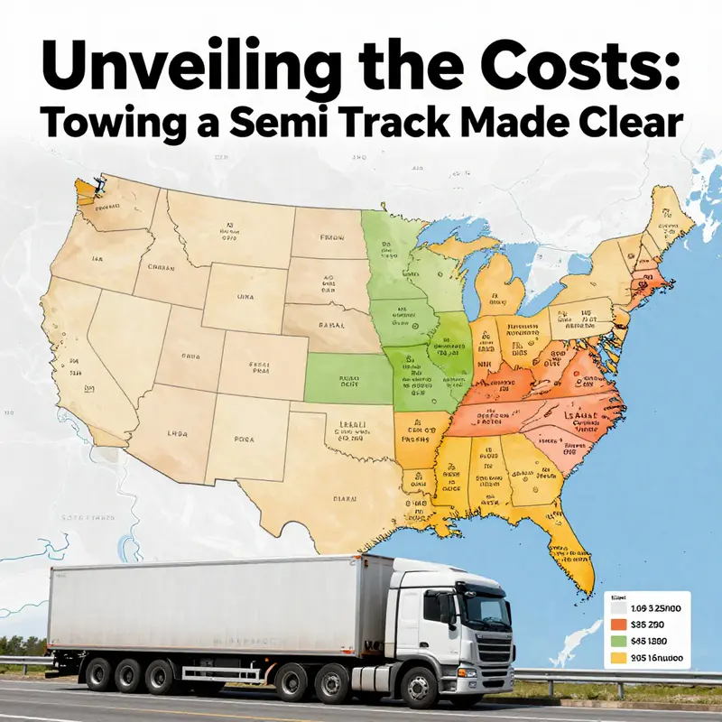 Key factors that affect the costs associated with towing a semi truck, including distance, time, and vehicle size.