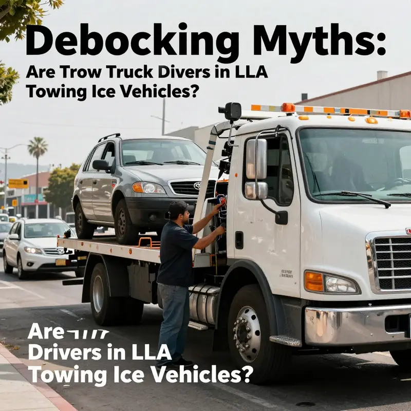 An overview of the types of vehicles tow trucks handle in Los Angeles, dispelling myth and confusion around ‘ice vehicles’.