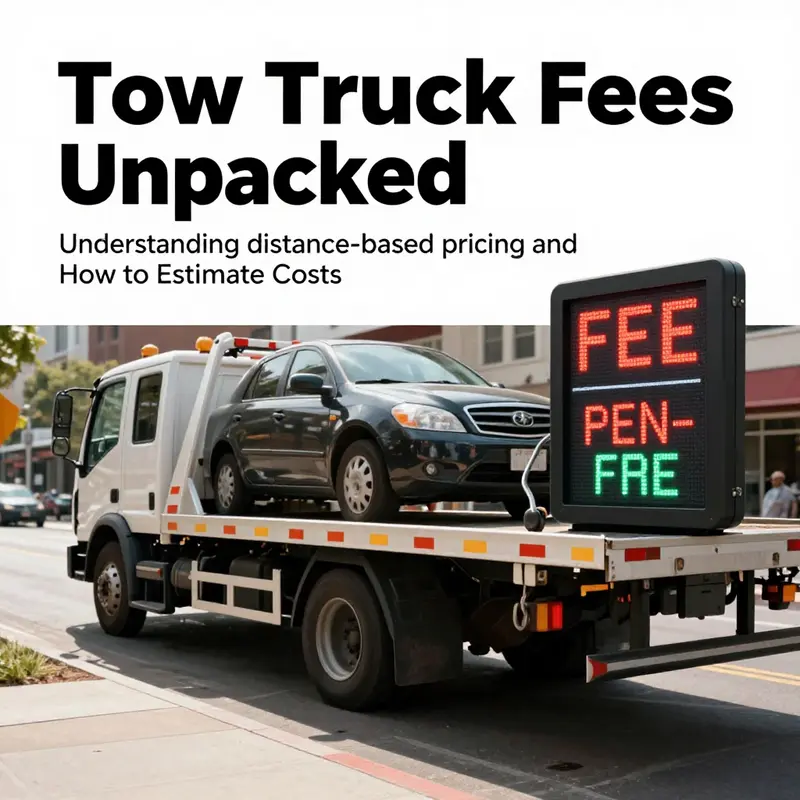 Distance-based pricing and hook-and-roll models illustrate how miles and hookup fees shape the bill.