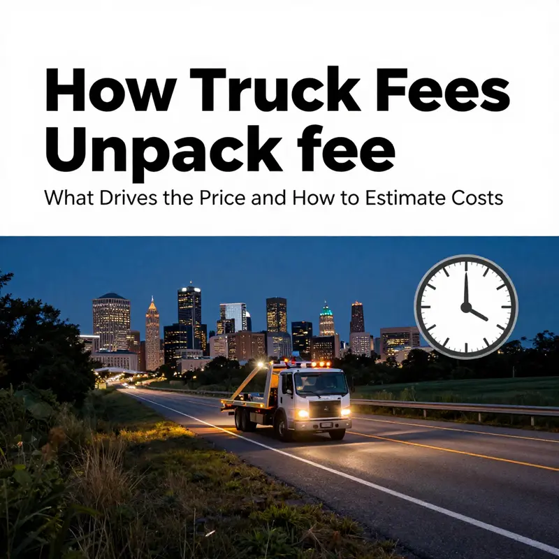 Distance-based pricing and hook-and-roll models illustrate how miles and hookup fees shape the bill.
