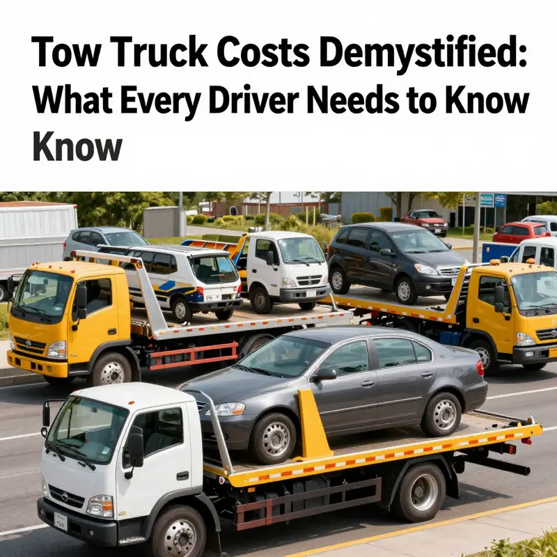 Tow trucks engaged in roadside assistance, featuring a diverse array of trucks helping vehicles in need of recovery.