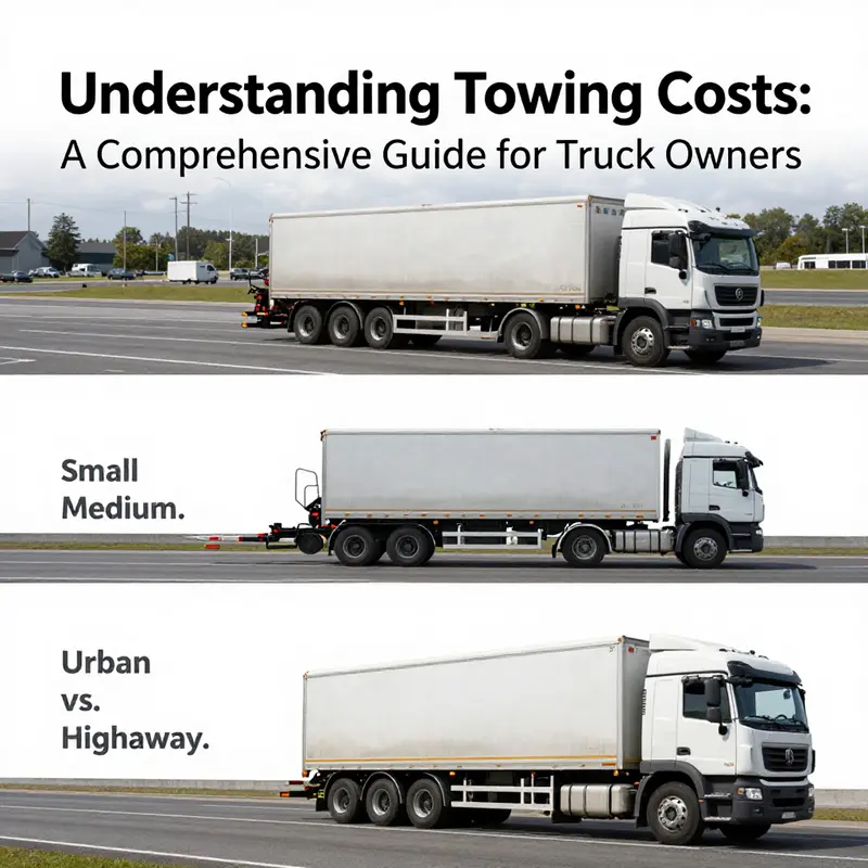 Visualizing the cost breakdown of towing various truck sizes.