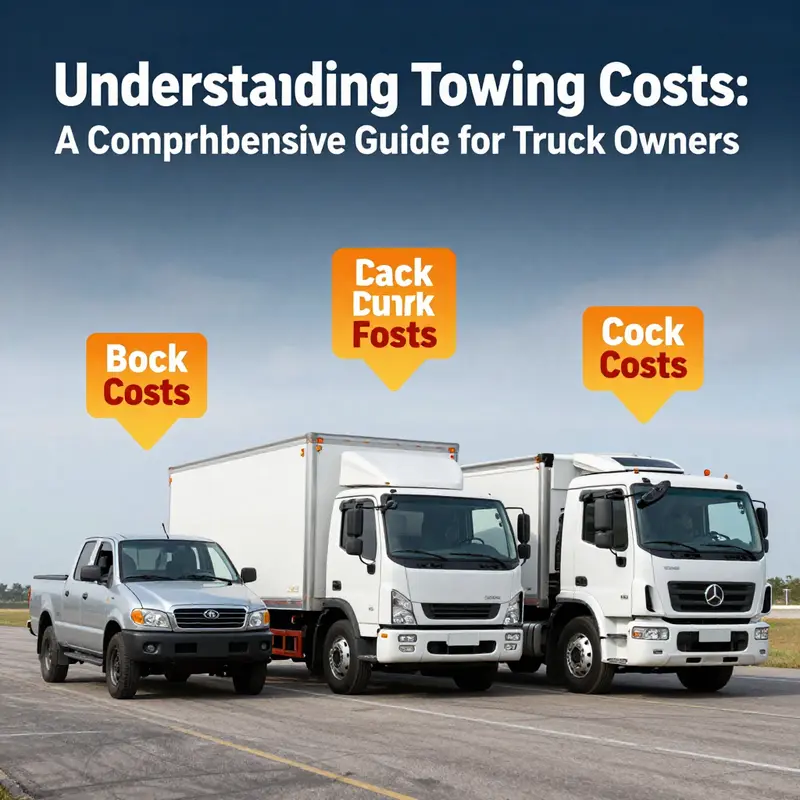 Visualizing the cost breakdown of towing various truck sizes.
