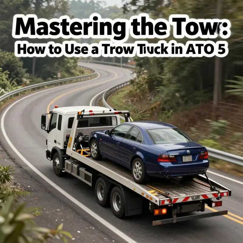 Finding the perfect tow truck in Los Santos.