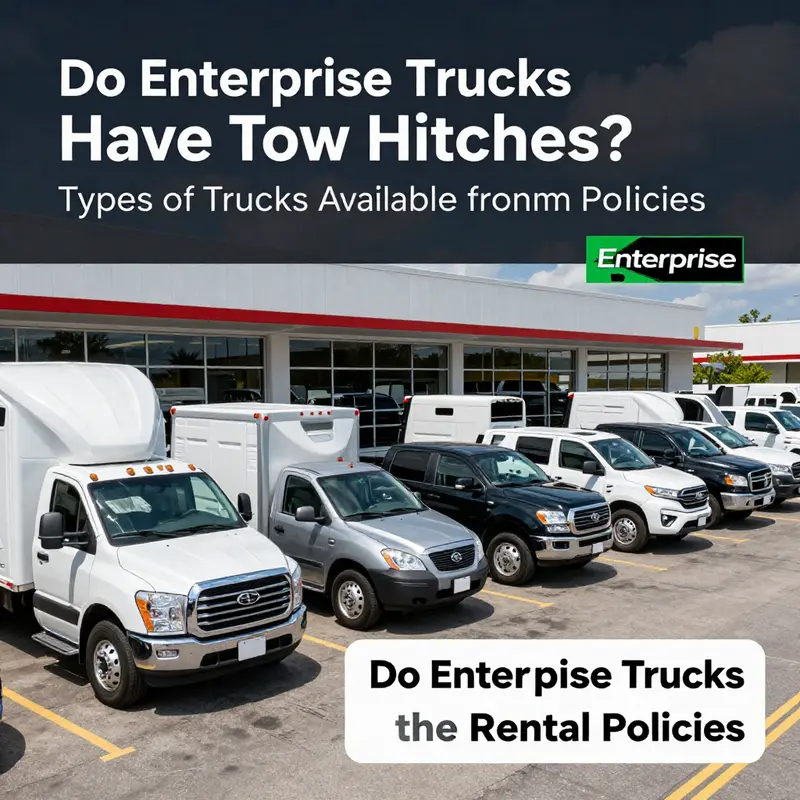 Overview of Enterprise’s official policy regarding the towing capabilities of their rental trucks.
