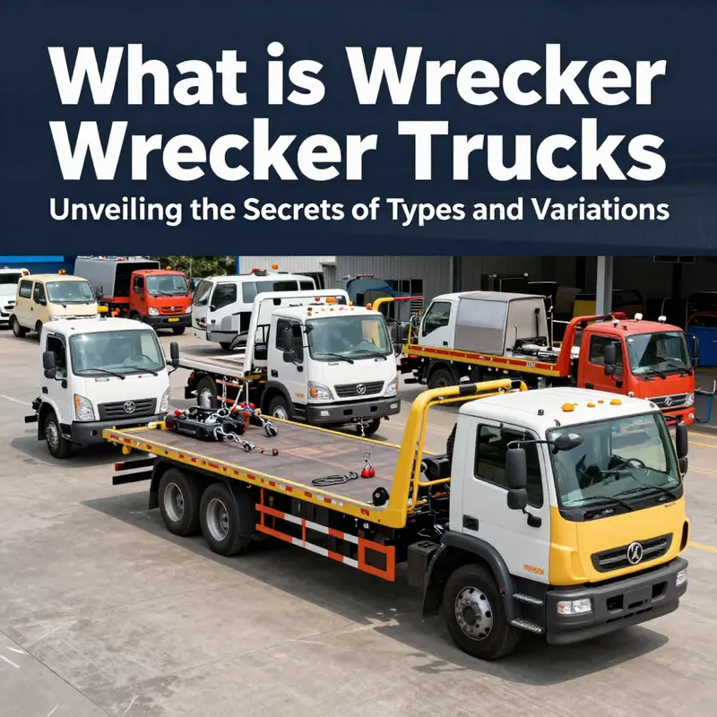 A wrecker tow truck demonstrates its functionality by towing a disabled vehicle.