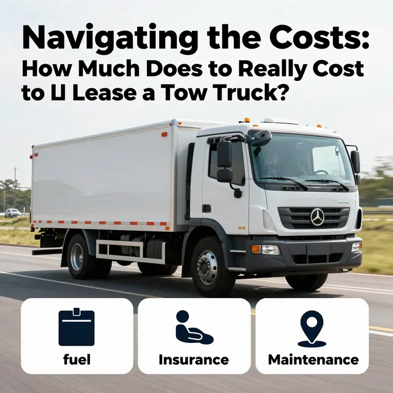 A comparison of various tow truck types and their corresponding daily rental rates.