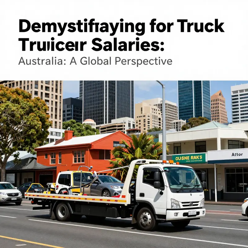 Tow trucks servicing both urban and rural areas in Canada, highlighting the diverse income potential across regions.