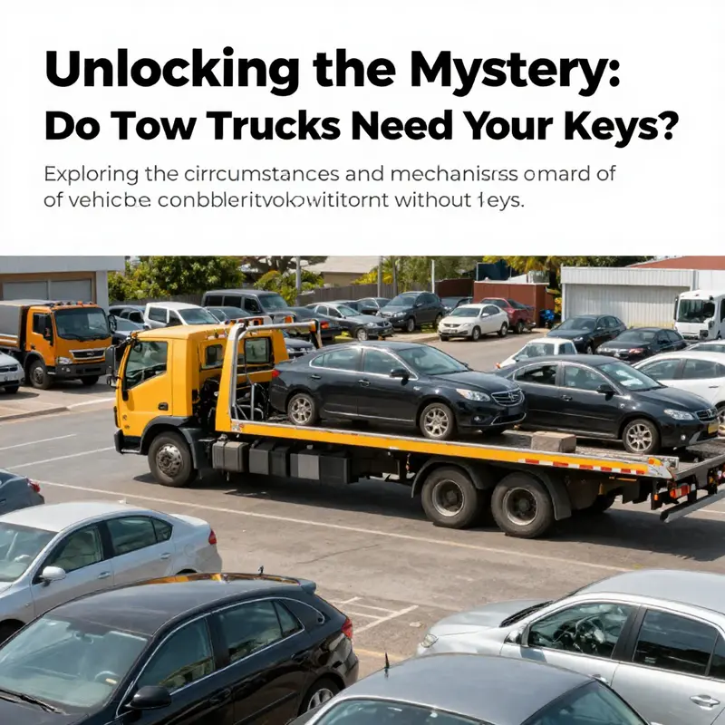 A busy towing yard with multiple tow trucks and vehicles, illustrating the daily operations of towing services.