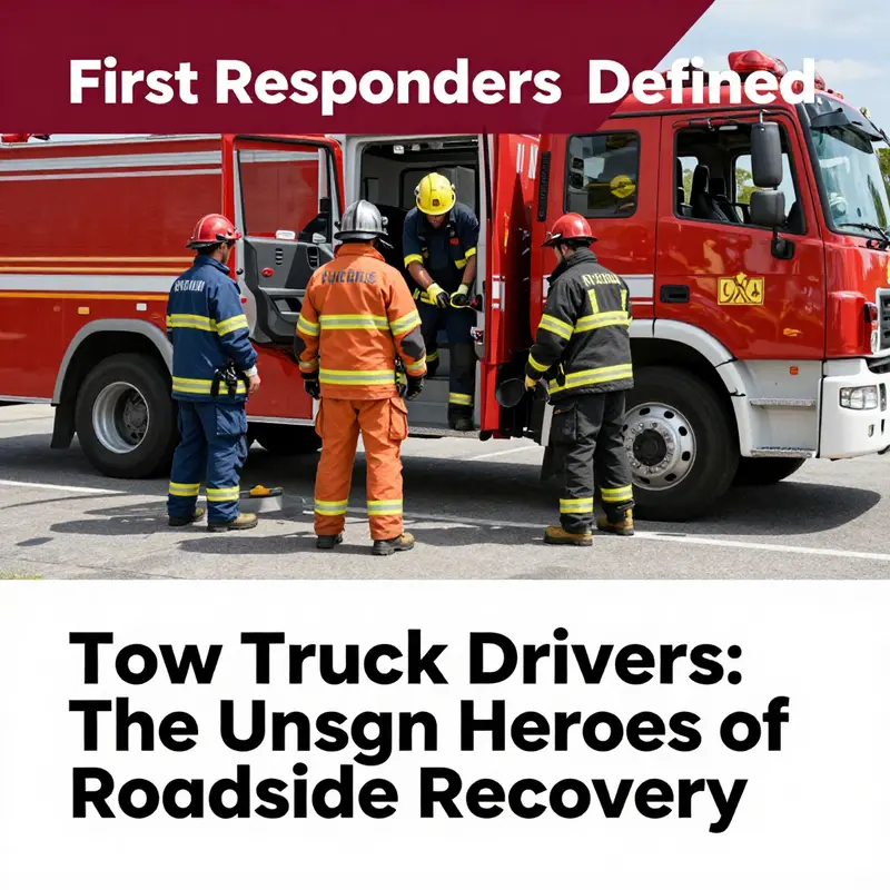 A tow truck driver providing essential assistance on the roadside, showcasing their role in post-incident support.