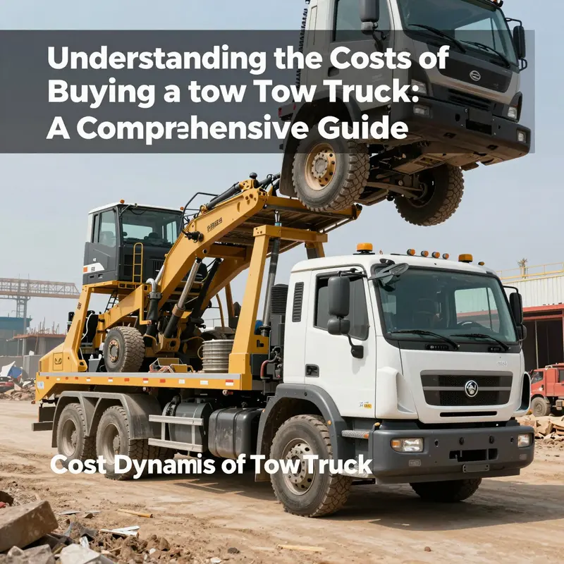 A variety of light to medium duty tow trucks illustrating their differences and features.