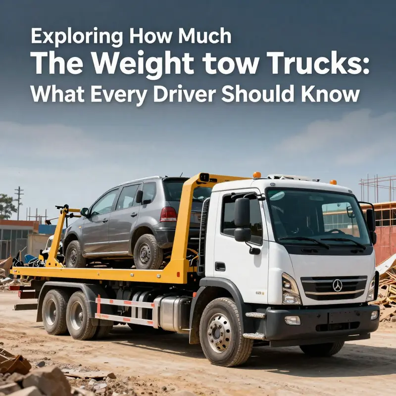 A light-duty tow truck in action, ideal for routine towing and recovery.