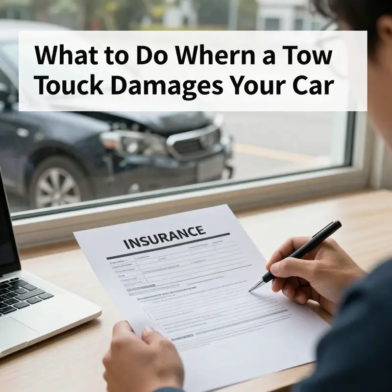 Understanding the legal liabilities of towing companies during transport.