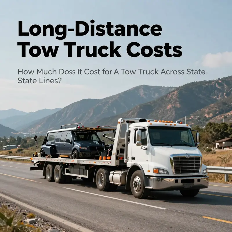 A tow truck assisting a vehicle on a city street exemplifying basic towing services.