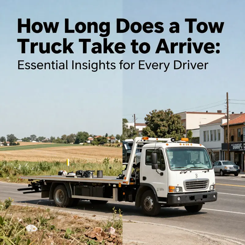 Multiple factors influence the waiting time for tow truck assistance.