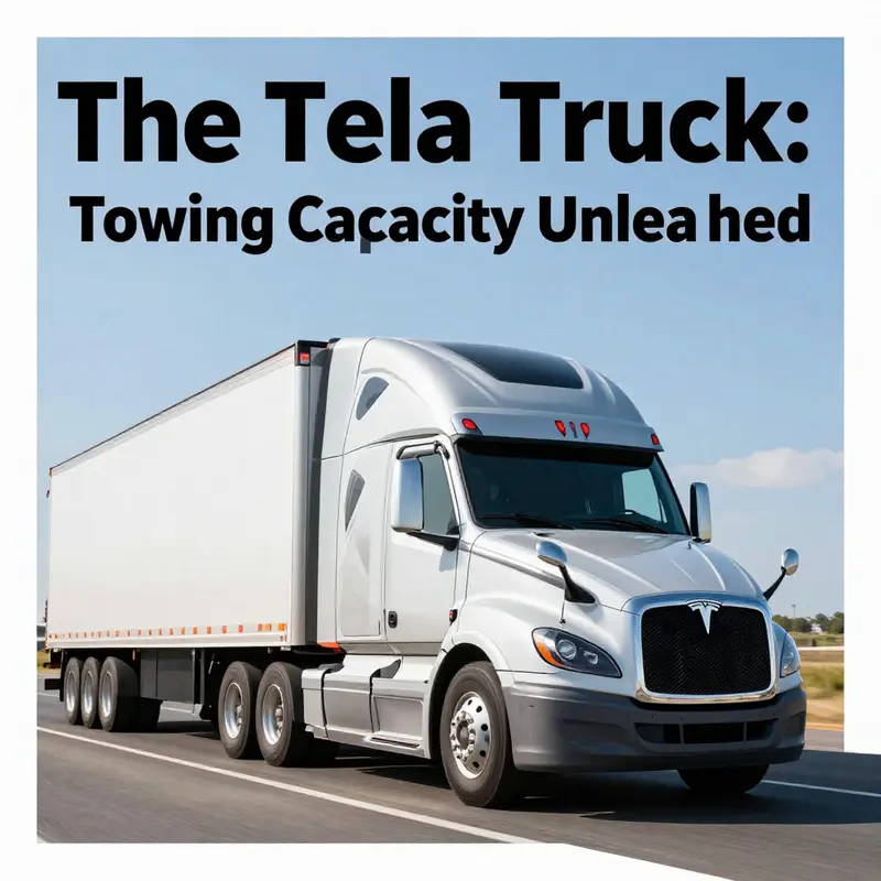 Tesla Semi truck driving on an expansive highway, indicating innovation in heavy-duty transportation.