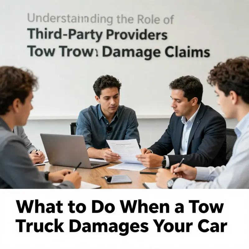 Understanding the legal liabilities of towing companies during transport.