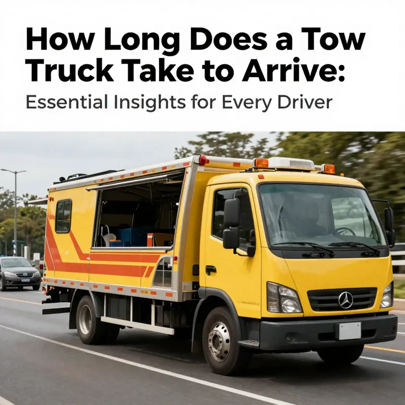 Multiple factors influence the waiting time for tow truck assistance.