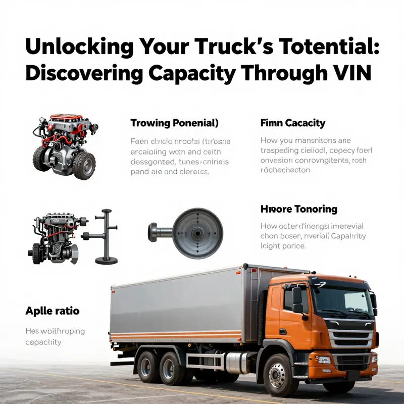 Understanding and locating the VIN on your truck is vital for determining towing capacity.