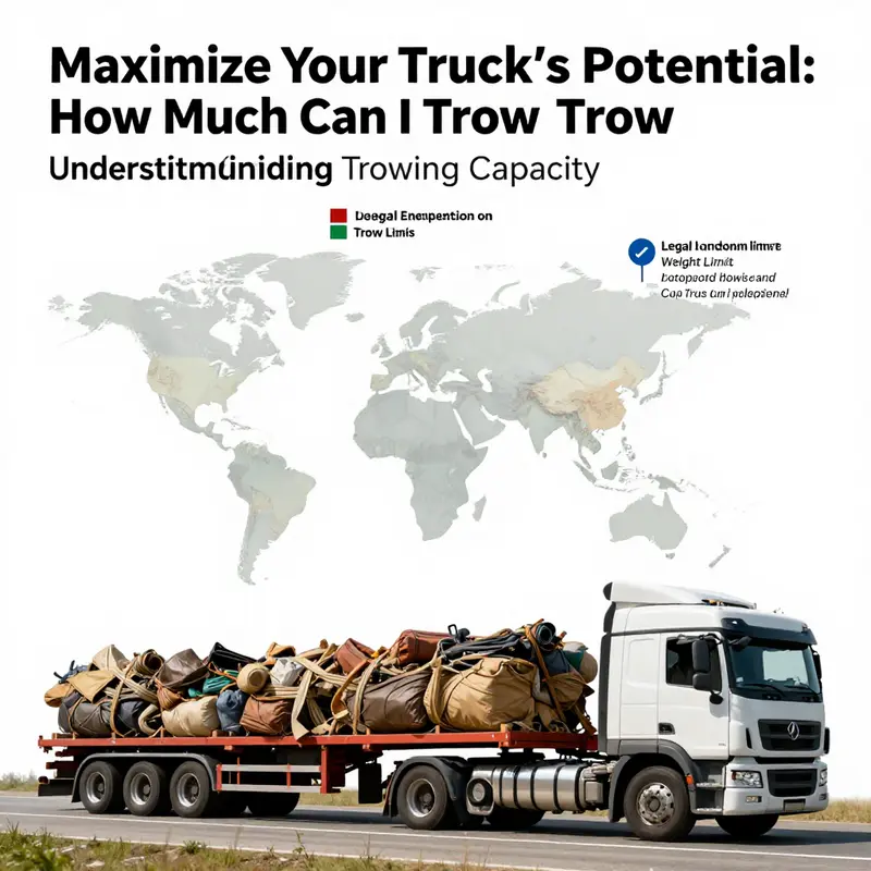 Key factors influencing the towing capacity of a truck.